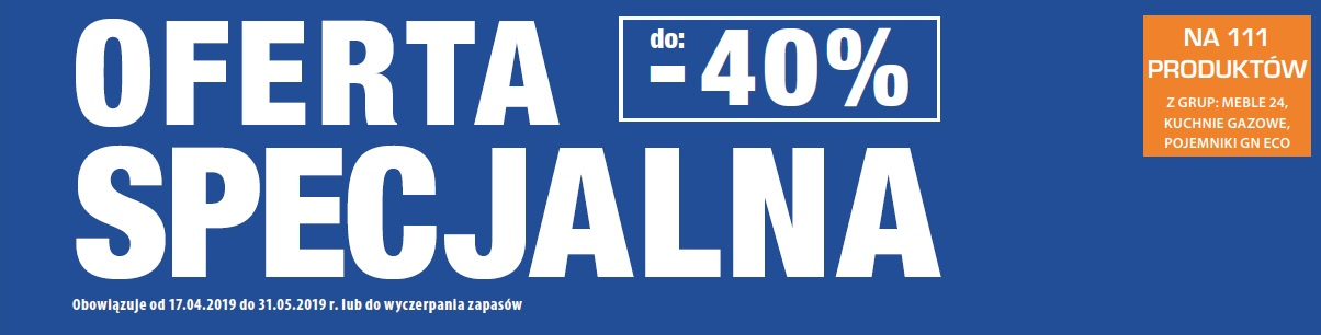 Oferta Specjalna Stalgast - 