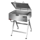 Patelnia elektryczna 000.PE-025s, pojemność 37 l, 700x600x870 mm | Kromet