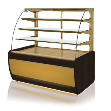 Witryna cukiernicza C-B 102 | 102x89x146 cm | rapa