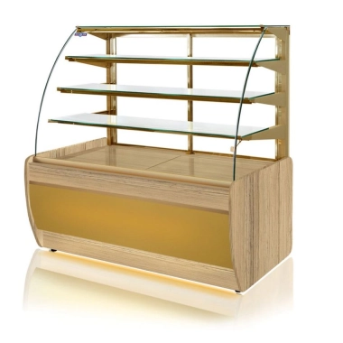 Witryna cukiernicza C-BN 139 | 139x89x146 cm | rapa
