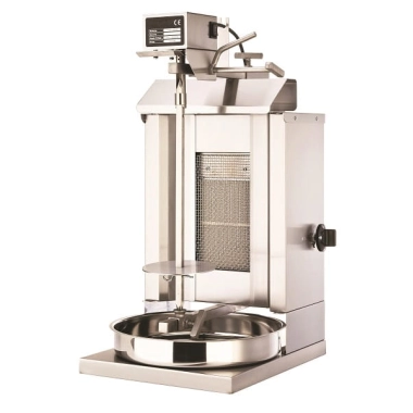Gyros, kebab - opiekacz gazowy | 1 palnik, wsad 5KG | KLG225