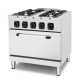 Kuchnia gazowa 4-palnikowa z piekarnikiem gazowym, 28 kW, 800x700x850 mm | RQ40360-4