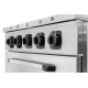 Kuchnia gazowa 4-palnikowa z piekarnikiem gazowym, 28 kW, 800x700x850 mm | RQ40360-4