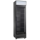 Szafa chłodnicza przeszklona RQ416-BLACK | 577x605x1981 mm | 338 l | czarna