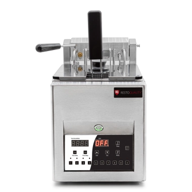 Frytownica elektryczna RQEF18L | frytownica automatyczna | automatyczne podnoszenie kosza | 12 l | 6 kW | 400V