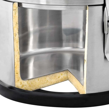 Termos stalowy z kranem, V 25 l | 052254 stalgast