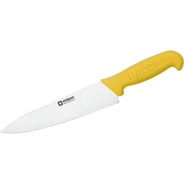 Nóż kuchenny L 260 mm żółty