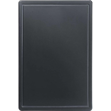 Deska do krojenia 600x400x18 mm czarna / Stalgast