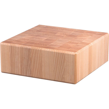 Kloc masarski drewniany 400x400x150 mm | 684415