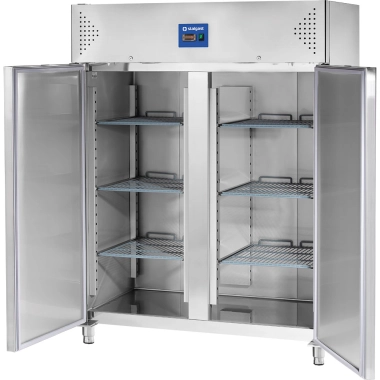 Szafa chłodnicza 2 drzwiowa ze stali nierdzewnej GN 2/1, 1300 l | 1480x830x2010 mm | 830132 stalgast