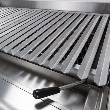 Lava grill gazowy, ruszt V, 400x700, 8.0 kW, G20/20 mbar | 9732010