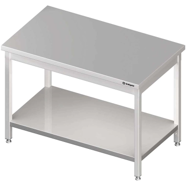 Stół centralny z półką 1300x800x850 mm spawany
