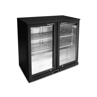 Barowa szafa chłodnicza, chłodziarka podblatowa, 205l, 900x520x835 mm | RQ-208HC