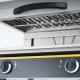 Salamander z ruchomą głowicą, 4 kW, 400 V, 600x480x530 mm | Gredil