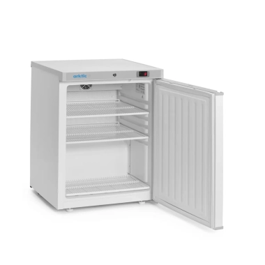 Szafa chłodnicza w obudowie ze stali malowanej na biało, 100l | 637x600x835mm