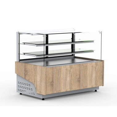 Witryna cukiernicza WCh-1/C WO 1340 ESTERA  | 1340x800x1080 mm | Cebea Bochnia