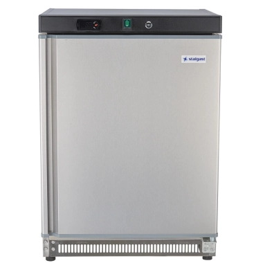 Szafa mroźnicza ze stali nierdzewnej 600x585x855 mm, wnętrze z ABS, 93 l | 880176