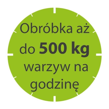 Szatkownica do warzyw CL50 550 W 230V, 375 obr/min 20-300 posiłków + zestaw tarcz | 713505