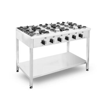 Kuchnia gazowa wolnostojąca 6 palnikowa RQ403575 | 42 KW