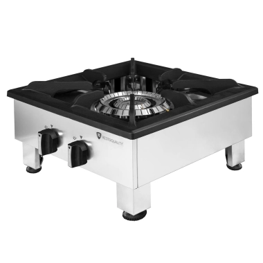 Taboret gazowy 600x600x350 mm , duża moc 15 kW | RQ40558