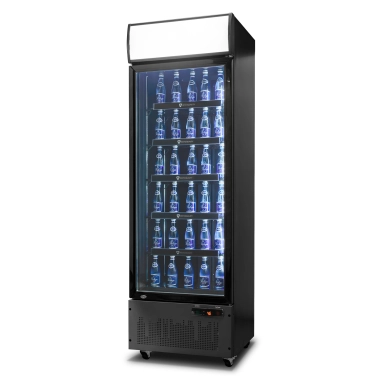 Szafa chłodnicza przeszklona RQ416-BLACK (SD416)