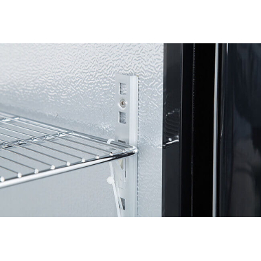 Barowa szafa chłodnicza, chłodziarka podblatowa, drzwi suwane | 1350x520x845 mm | 318 l | RQ-330SC