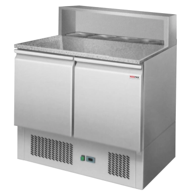 Stół do pizzy dwudrzwiowy MP-902 , 900x700x870 mm | 00028544 Redfox