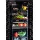Szafa chłodnicza przeszklona 160 L | 390X475X1880 mm | RQ216-BLACK