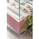 Witryna cukiernicza chłodnicza Dolce Visione Premium 900 | 900x690x1300 mm