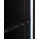 Szafa chłodnicza przeszklona, drzwi przesuwne, czarna | 1130x700x2020 mm | RQ1100SL-BLACK | 1000 l