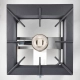 Taboret gazowy pojedynczy, 565x605, 9.0 kW, G30/37 mbar | 773003 stalgast