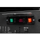 Szafa chłodnicza przeszklona RQ416-BLACK | 338l | 620x610x1980 mm | czarna (SD416)
