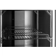 Szafa chłodnicza przeszklona RQ416-BLACK | 338l | 620x610x1980 mm | czarna (SD416)