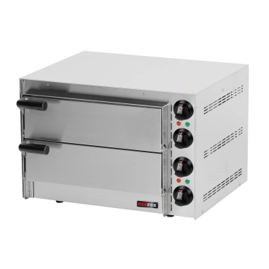 Piec do pizzy 2-komorowy FP-66R | 00000451 Redfox