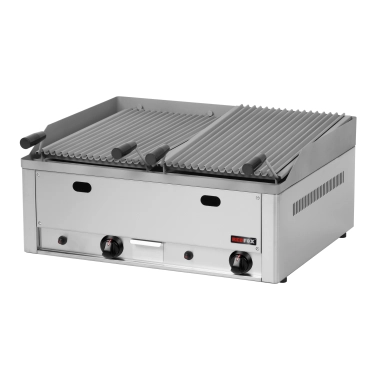 Grill lawowy podwójny gazowy, nastawny GL-60GS, 660x540x220 mm, 13 kW | 00007923 redfox